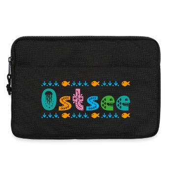 Ostsee - Laptoptasche 13" - Schwarz - Vorne