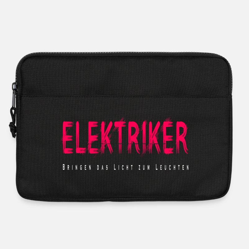 Elektriker Handwerke Design - Laptoptasche 13" - Schwarz