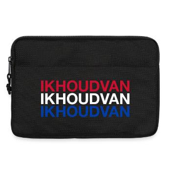I LOVE PAYS-BAS Drapeau des Pays-Bas - Sacoche pour ordinateur portable 13 pouces - noir - Devant