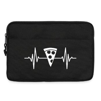 Pizza Heartline ECG - Laptop bag 13" - black - Front