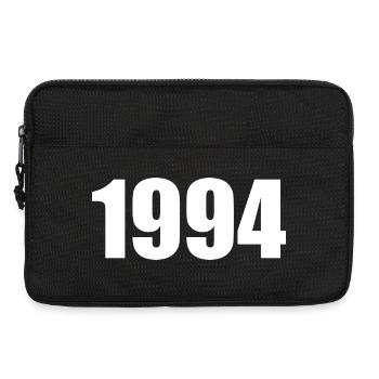Personnaliser la conception du modèle d’anniversaire 1994 - Sacoche pour ordinateur portable 13 pouces - noir - Devant