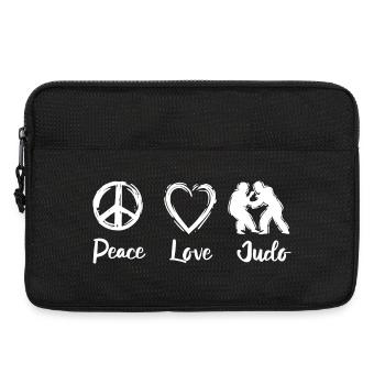Judo Saying - Laptop bag 13" - black - Front