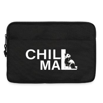 chill mal panda relax entspann dich abhängen - Laptoptasche 13" - Schwarz - Vorne