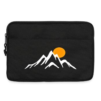 Der berg - Laptoptasche 13" - Schwarz - Vorne