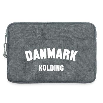 KOLDING Danemark Dänemark - Sacoche pour ordinateur portable 13 pouces - gris chiné - Devant
