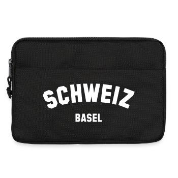 BASEL Switzerland Schweiz - Laptop bag 13" - black - Front