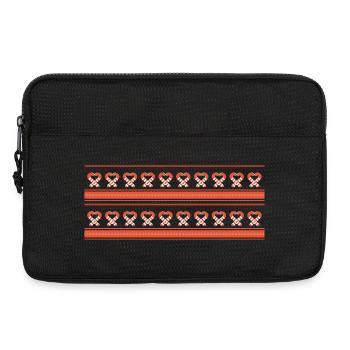 Weihnachtsstock - Laptoptasche 13" - Schwarz - Vorne
