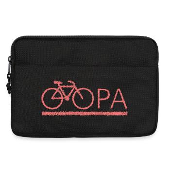 bester Opa Fahrrad Mountainbike Radeln Kritzeln - Laptoptasche 13" - Schwarz - Vorne