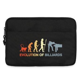 Pool Billiards Evolution - Laptop bag 13" - black - Front