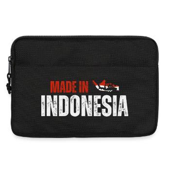 Made in Indonesia, Indonesian pride - Laptop bag 13" - black - Front
