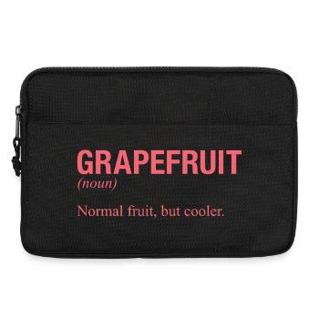 GRAPEFRUIT Pampelmuse - Laptoptasche 13" - Schwarz - Vorne