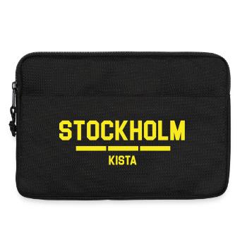 T-shirt avec motif cercueil de Stockholm - Sacoche pour ordinateur portable 13 pouces - noir - Devant
