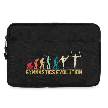 T-shirt graphique Gymnastics Evolution - Sacoche pour ordinateur portable 13 pouces - noir - Devant