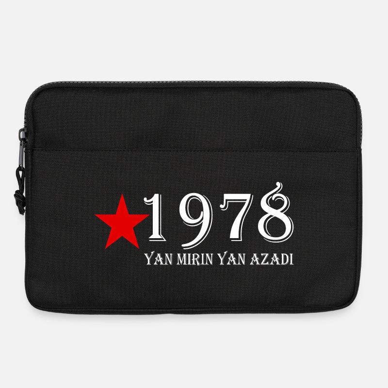 Kurdistan Kurden 1978 Van Mirin Van Azadi Design - Laptoptasche 13" - Schwarz
