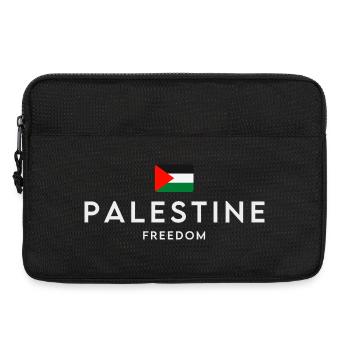 Palestine libre, fierté palestinienne - Sacoche pour ordinateur portable 13 pouces - noir - Devant