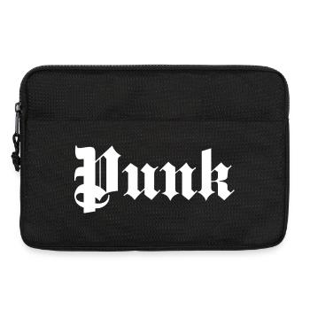 Punk rock gothic logo - Laptop bag 13" - black - Front