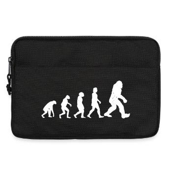 Bigfoot Sasquatch Hide And Seek Sayings - Laptop bag 13" - black - Front