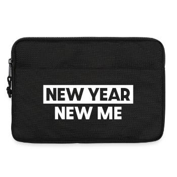 New Year New Me - Laptop bag 13" - black - Front