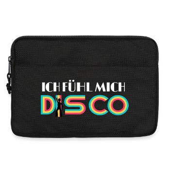 I FEEL DISCO, - Laptop bag 13" - black - Front
