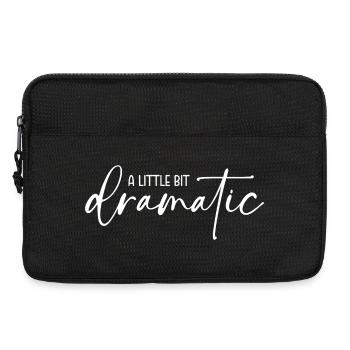A little bit dramatic - Laptop bag 13" - black - Front