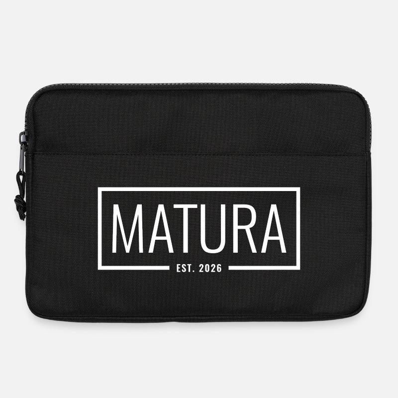 Matura Est. 2026 - Laptoptasche 13" - Schwarz