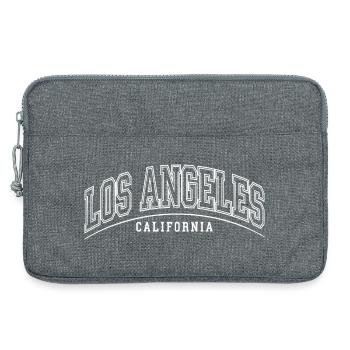 Lettrage universitaire de Los Angeles - Sacoche pour ordinateur portable 13 pouces - gris chiné - Devant