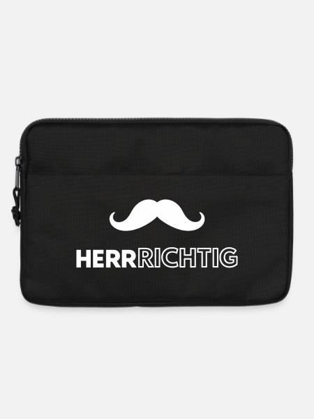 I'm a man - Laptop bag 13" - black