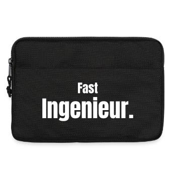 Almost an engineer - Laptop bag 13" - black - Front