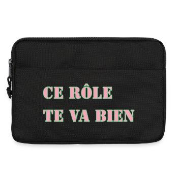 THIS ROLE SUITS YOU WELL - Laptop bag 13" - black - Front