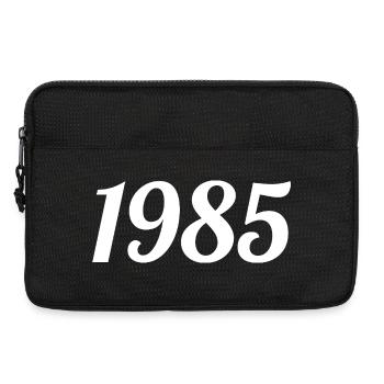 1985 Vintage 1985 Retro Geburtstag 1985 Geschenk - Laptoptasche 13" - Schwarz - Vorne
