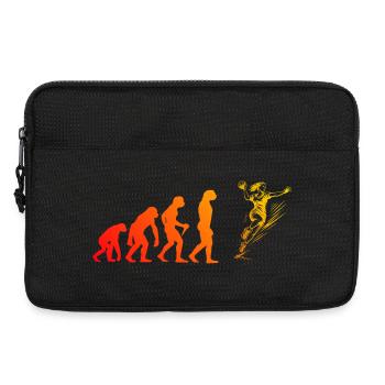 Simple Handball Idee für Handball fuer Frauen - Laptoptasche 13" - Schwarz - Vorne