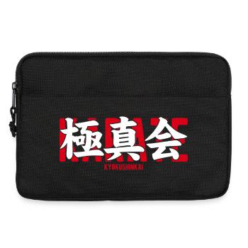 Kyokushin Karate Kampfsport-Dojo Kanji Japan - Laptoptasche 13" - Schwarz - Vorne
