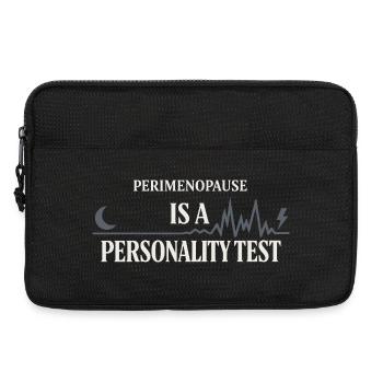 Perimenopause Humor Perimenopause - Laptoptasche 13" - Schwarz - Vorne