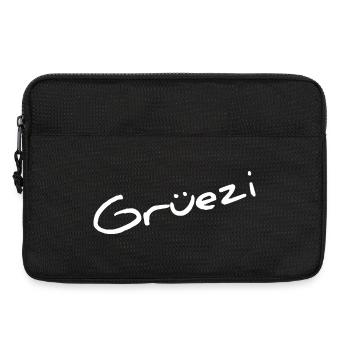 Grüezi - Hopp Schwiiz - Schweiz - Switzerland - Laptop bag 13" - black - Front