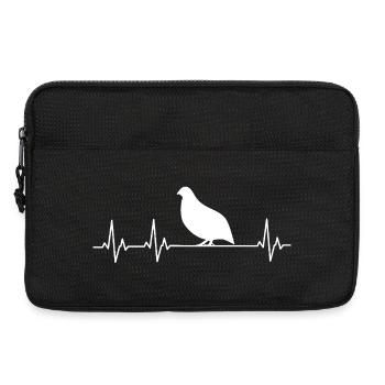 Quail - Quail Breeder - Laptop bag 13" - black - Front