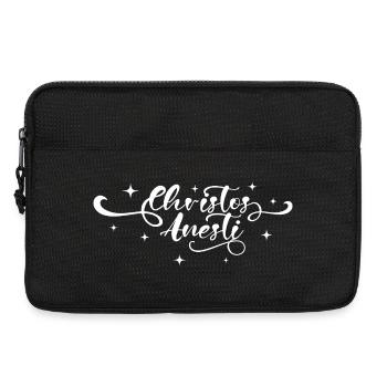 Christos Anesti Pascha Orthodoxes Ostern - Laptoptasche 13" - Schwarz - Vorne