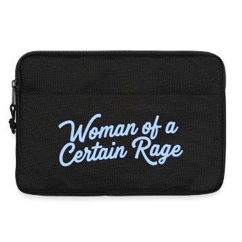 Femme d’une certaine rage pour la chemise des femmes fortes - Sacoche pour ordinateur portable 13 pouces - noir - Devant