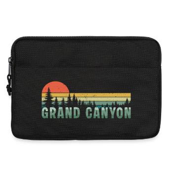 Retro Grand Canyon Nationalpark - Laptoptasche 13" - Schwarz - Vorne