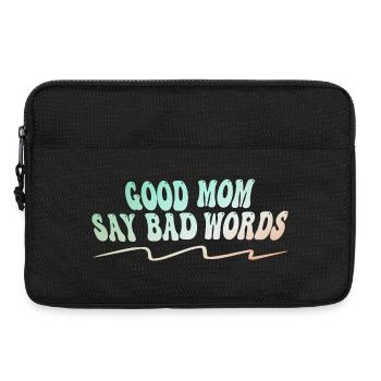 Gute Mama Flucht Lustiges Mutter Sprüche Design - Laptoptasche 13" - Schwarz - Vorne