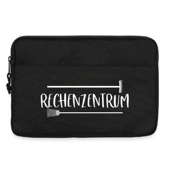 Rechenzentrum / Lustiges Garten, Gärtner Motiv - Laptoptasche 13" - Schwarz - Vorne