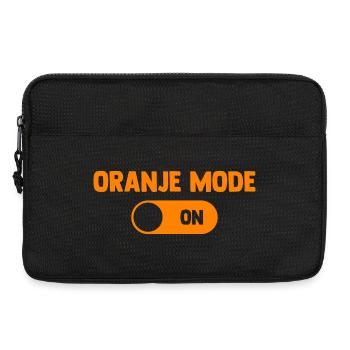 Oranje Mode ON - Nederland Niederlande Netherlands - Laptoptasche 13" - Schwarz - Vorne