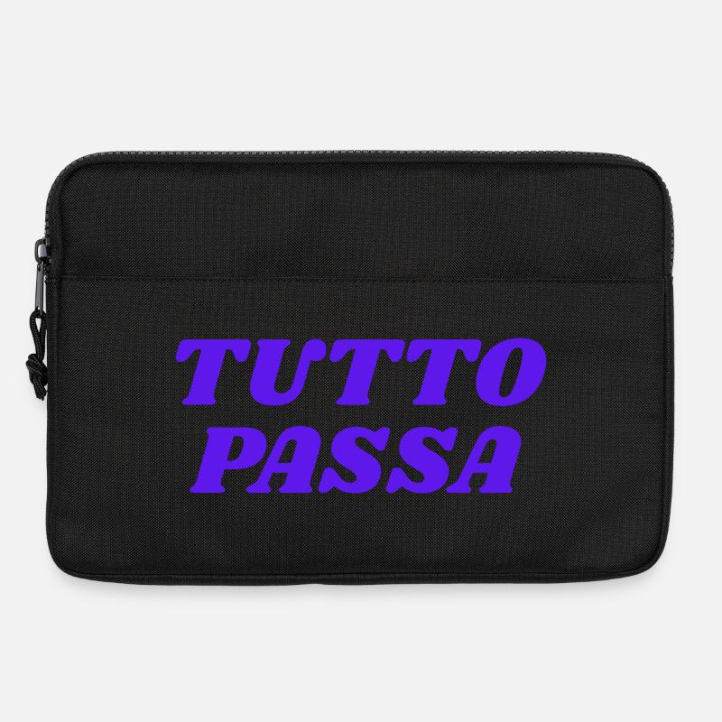 Tutto Passa - Laptoptasche 13" - Schwarz