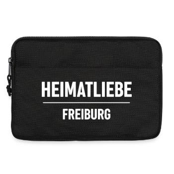 Heimatliebe Freiburg - Laptoptasche 13" - Schwarz - Vorne