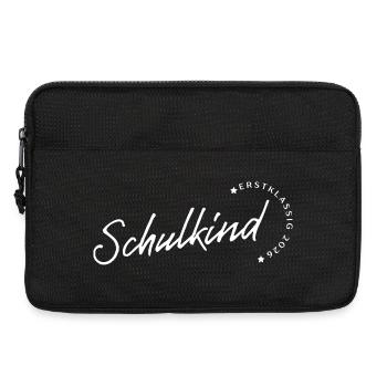 Schulkind 2026 Erstklassig Einschulung Design - Laptoptasche 13" - Schwarz - Vorne