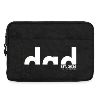 Dad Est. 2026 Limited edition | Vater | Vatertag - Laptoptasche 13" - Schwarz - Vorne