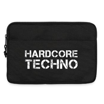 Hardcore-Techno - Laptoptasche 13" - Schwarz - Vorne