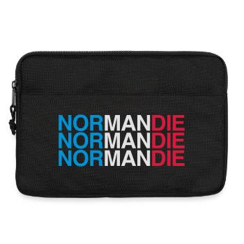 NORMANDY France France Flag - Laptop bag 13" - black - Front