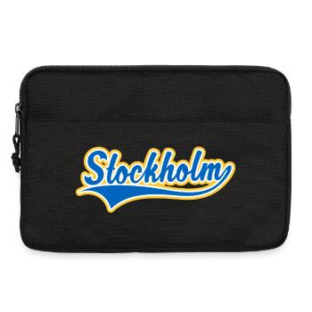 Stockholm Swoosh - Sacoche pour ordinateur portable 13 pouces - noir - Devant