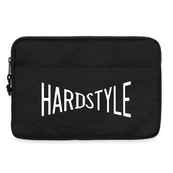 hardstyle musik tanzen disco platte deejay dj fame - Laptoptasche 13" - Schwarz - Vorne