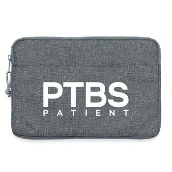 Trouble de stress post-traumatique chez un patient atteint d’un TSPT - Sacoche pour ordinateur portable 13 pouces - gris chiné - Devant